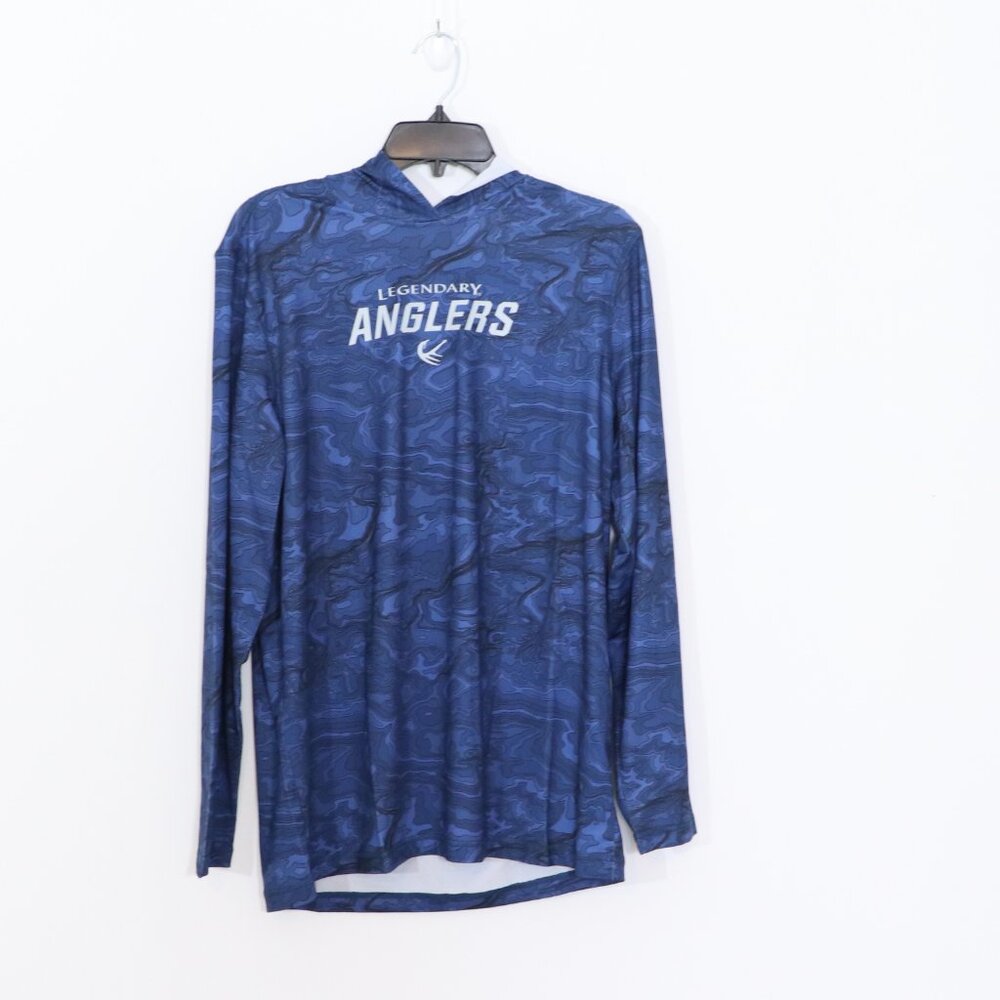 Legendary Anglers (from Legendary Whitetails) Performance shirt with hood Medium
